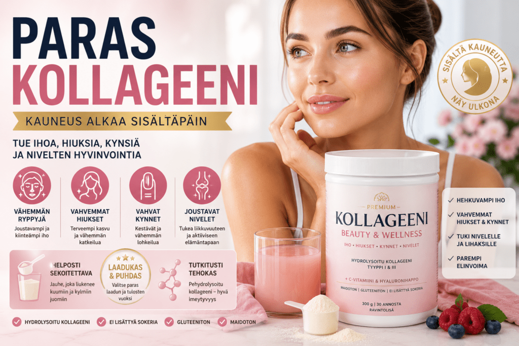 Paras kollageeni 2026 – vertailu ja ostajan opas