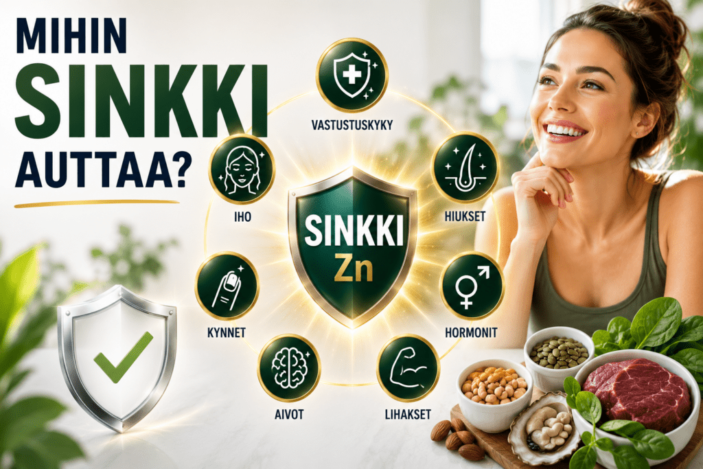 Mihin sinkki auttaa – Kattava opas tutkimusnäytön valossa
