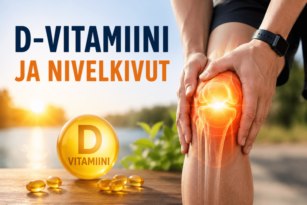D-vitamiini ja nivelkivut – Mitä tutkimus todella sanoo?