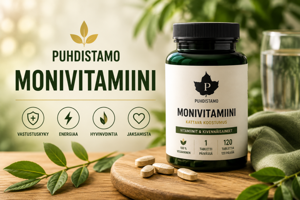 Puhdistamo monivitamiini – Kattava arvostelu ja vertailu
