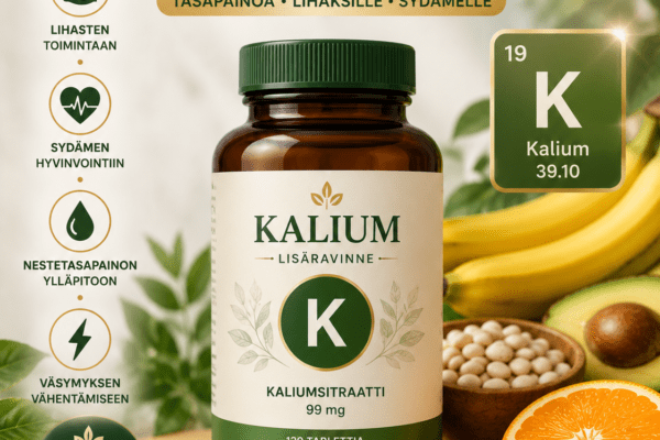 Kalium lisäravinne