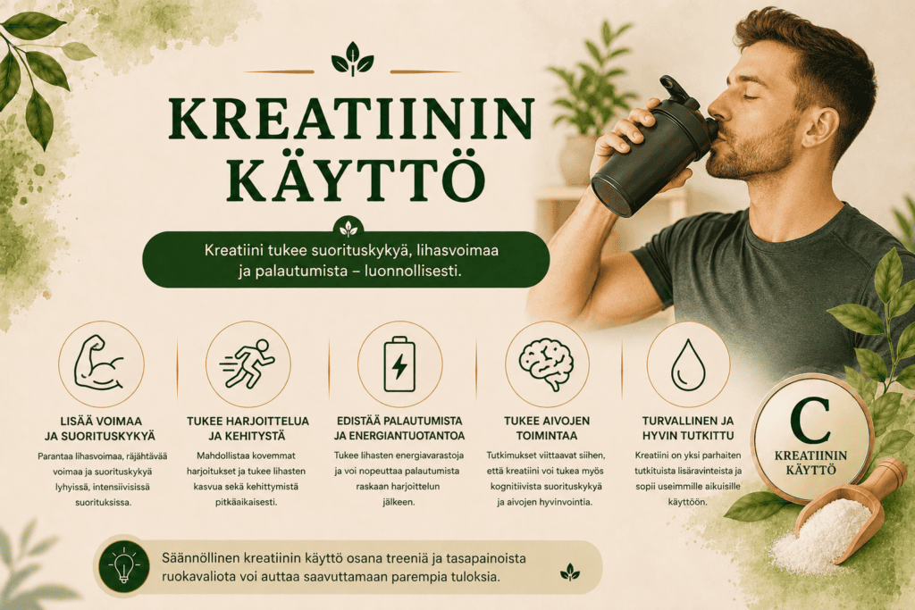 Kreatiinin käyttö – opas oikeaan annosteluun