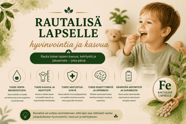 Rautalisä lapselle